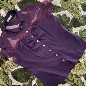 Ariel Disneybound Sweetheart Button Down shirt!